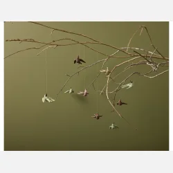 Klassisk due julepynt til juletr fra Medusa Copenhagen