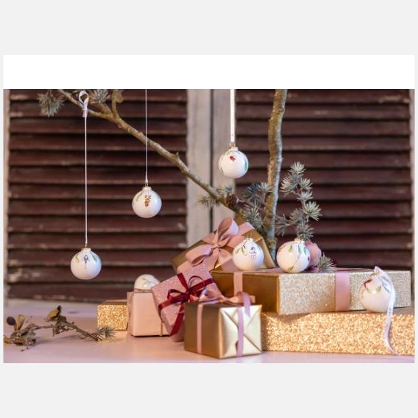 Medusa Copenhagen julekugler som del af juledekoration