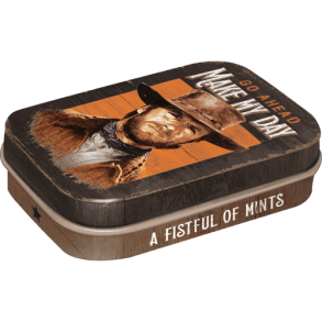 ske med mintpastiller - go ahead MAKE MY DAY. A Fistful of mints 