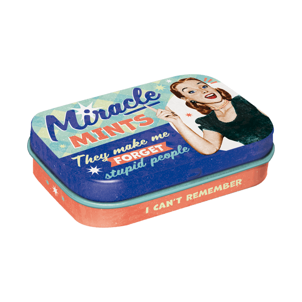 ske med mintpastiller - Miracle Mints