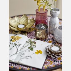 Embla stent�jsvase fra Bloomingville med retroinspireret glasur