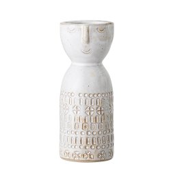 Bloomingville Embla vase i stent�j med s�dt ansigt