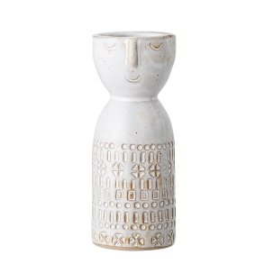 Bloomingville Embla vase i stent�j med s�dt ansigt