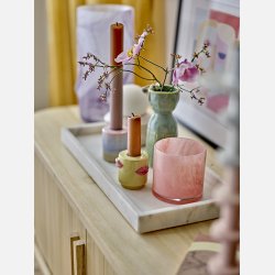 Gr�n Bloomingville Embla vase til sm� blomster og buketter