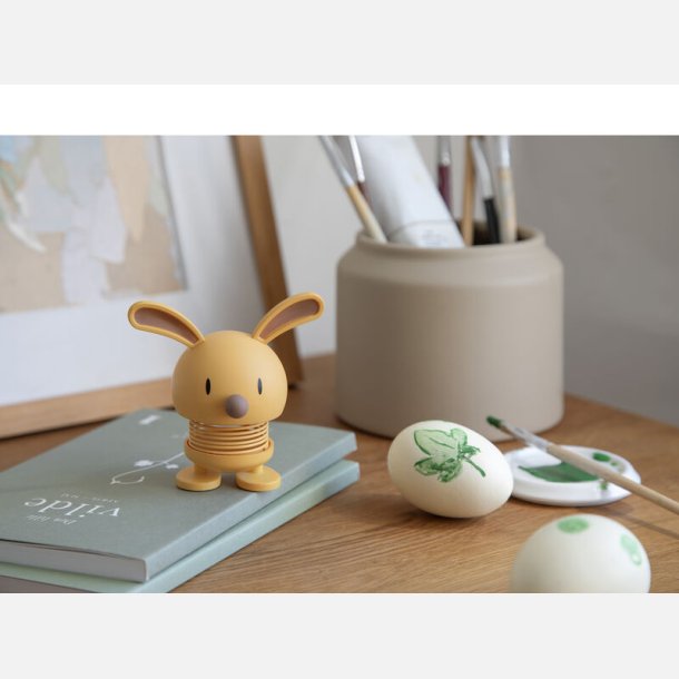 Hoptimist Bunny, gul. Charmerende pskehare  