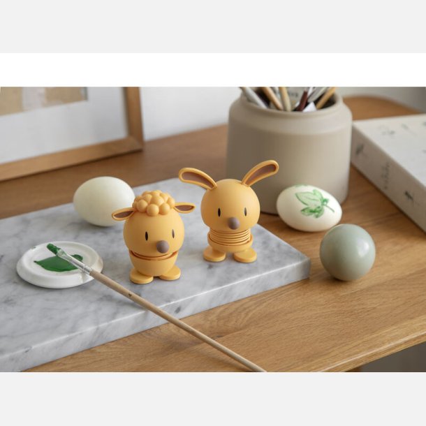 Hoptimist Bunny, gul. Dansk Design 