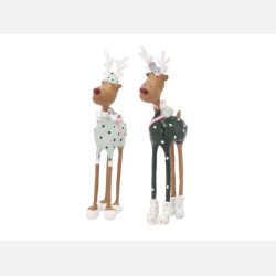 Hr &amp; Fru Rudolf 2024 ikldt nye grnne dragter.