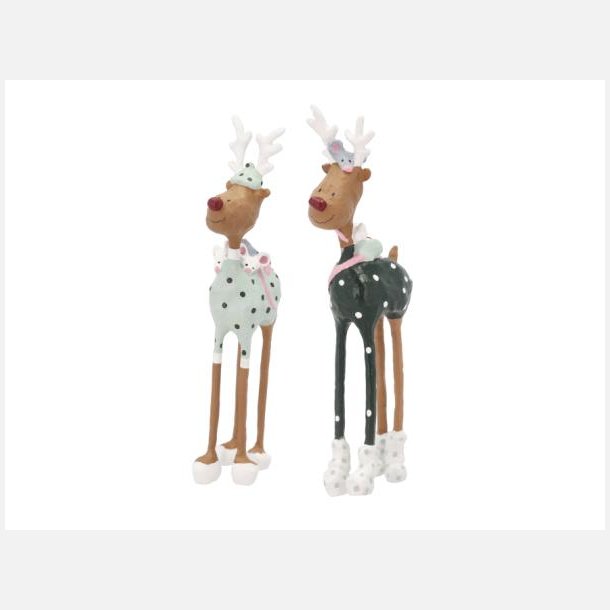 Hr &amp; Fru Rudolf 2024 ikldt nye grnne dragter.