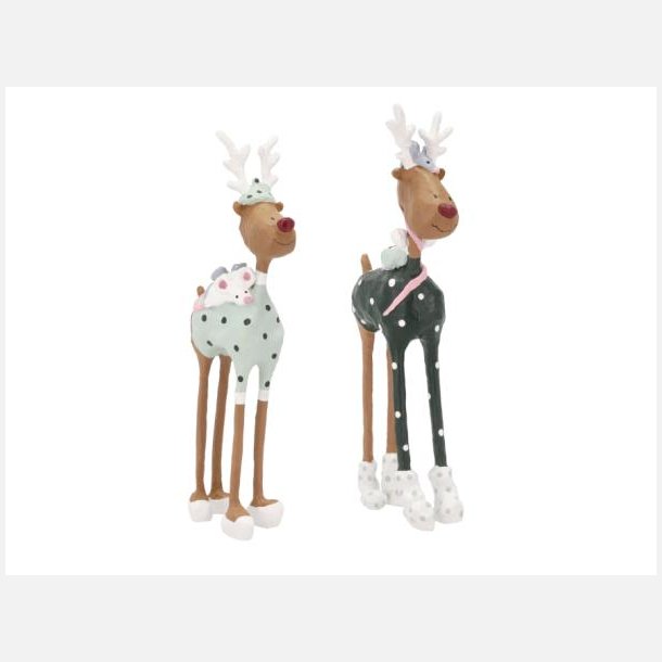 Hr &amp; Fru Rudolf 2024 ikldt nye grnne dragter.