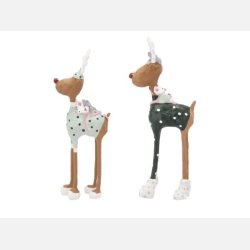 Hr &amp; Fru Rudolf 2024 ikldt nye grnne dragter.