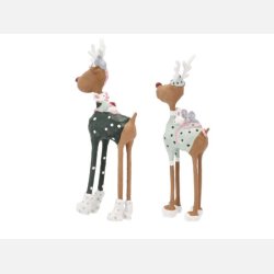 Hr &amp; Fru Rudolf 2024 ikldt nye grnne dragter.