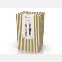 Hr &amp; Fru Rudolf 2024 ikldt nye grnne dragter.