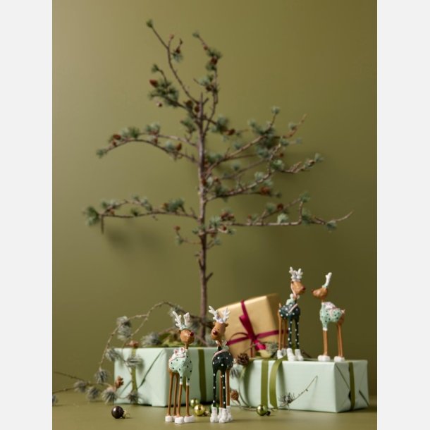 Hr &amp; Fru Rudolf 2024 ikldt nye grnne dragter.