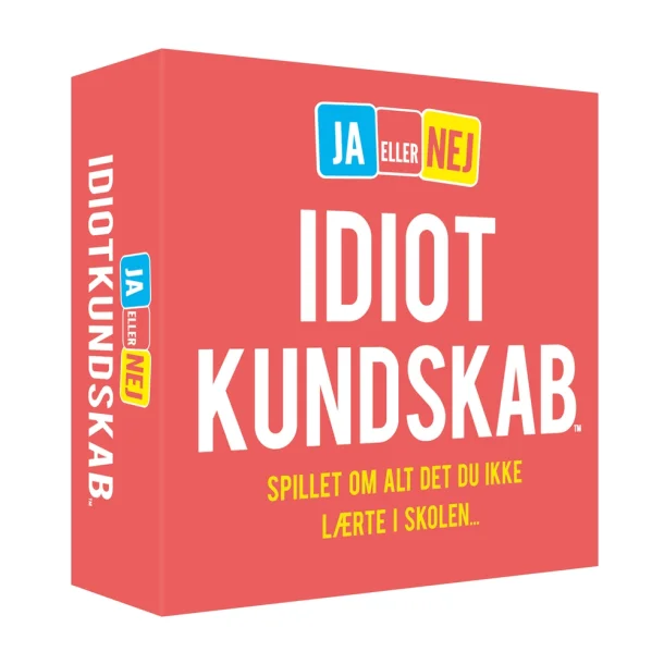 Idiotkundskab  Ja eller Nej | Sjovt quizspil med 400 skre sprgsml