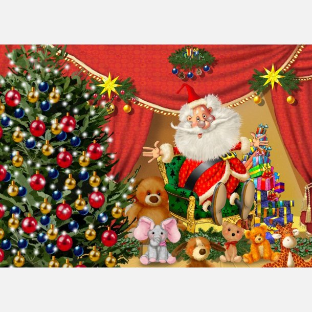 Hyggeligt julepuslespil perfekt som mandelgave eller vrtindegave