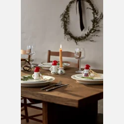 Dekorativ Nissemor og nissefar fra Hammersh�i Christmas-serien