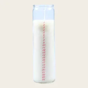 Tl ned til jule med elegang stearinlys i glas