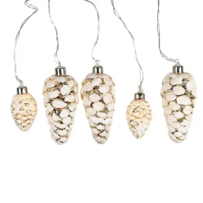 LED lyskde med glaskogler – Det Gamle Apotek