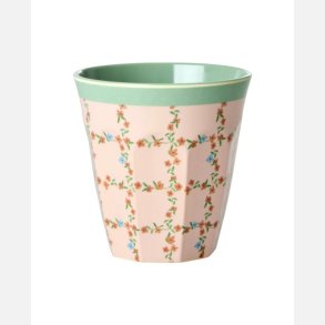 Sk�nt krus fra RICE. Rose/gr�n