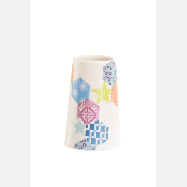 House Doctor Vase m/Patchworkm�nster