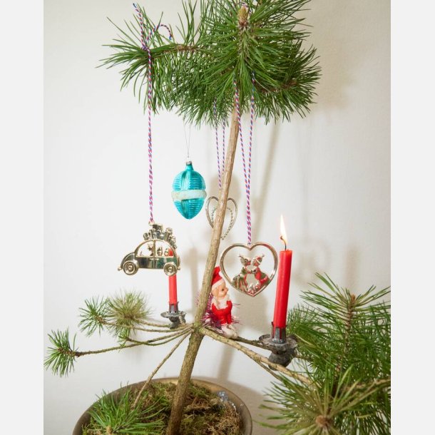 Juleophng i gaveske med rd snor – klar til gave