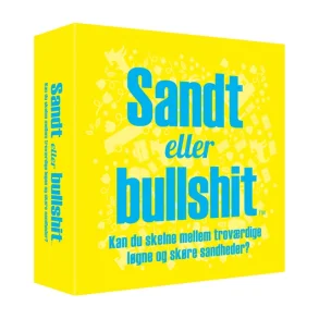 Sandt eller Bullshit – sprgsmlsspil med 400 vilde pstande