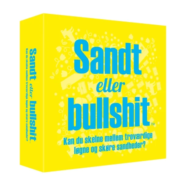 Sandt eller Bullshit – sprgsmlsspil med 400 vilde pstande