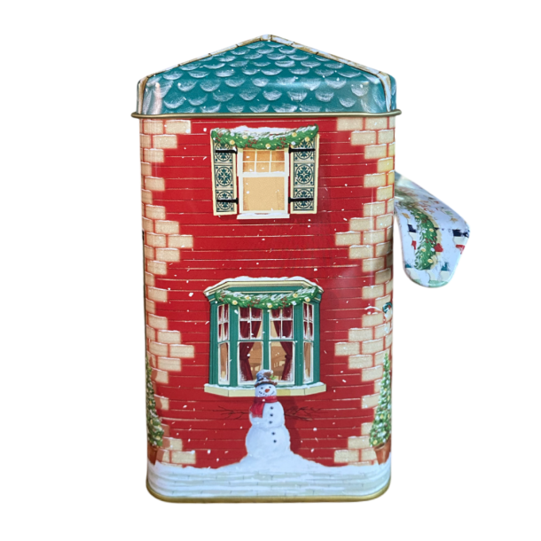 Kagedse formet som vintage slikbutik – Silver Crane