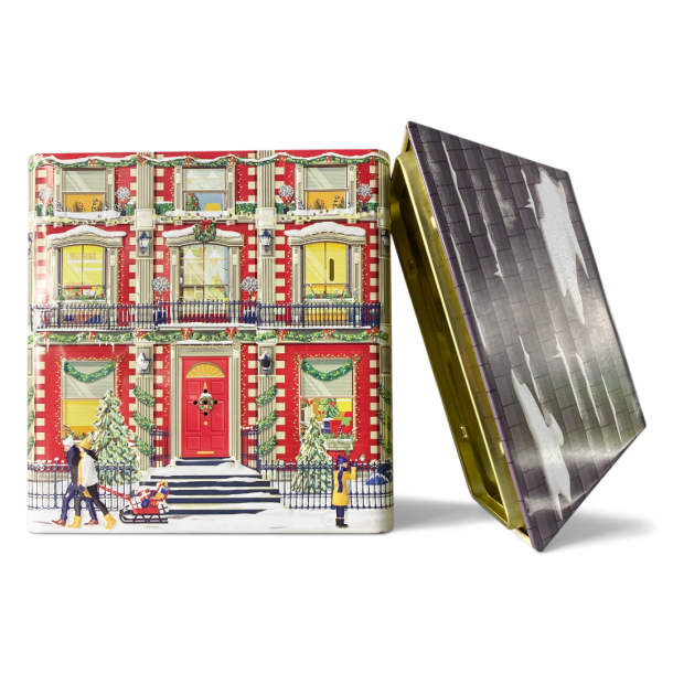 Julehus med aftageligt tag – opbevaring til konfekt og gaver