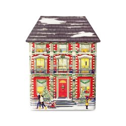 Kagedse med julemusik. Silver Crane juledse