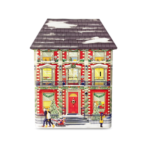 Kagedse med julemusik. Silver Crane juledse