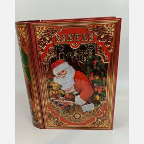 Julemandens store kagedse med gaver – Silver Crane