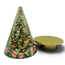 Kaged�se med Deck the Hall &ndash; perfekt som mandelgave eller centerpiece