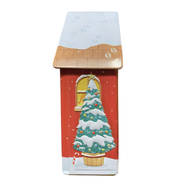 Musikalsk kagedse med optrk – spiller “Santa Claus is Coming to Town”