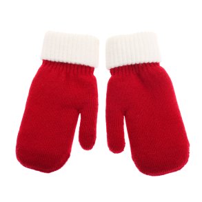 Snazzy Santa julevanter i r�d og hvid med varmt for
