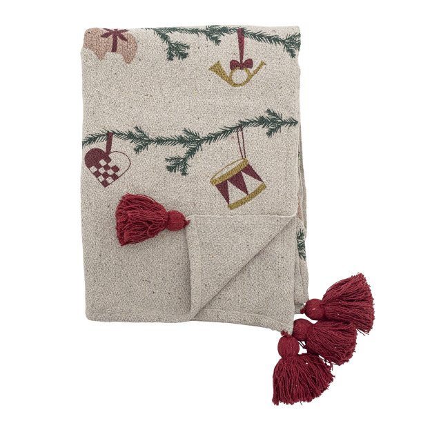 Bloomingville Yule plaid til sofa og hyggelige vinterstunde