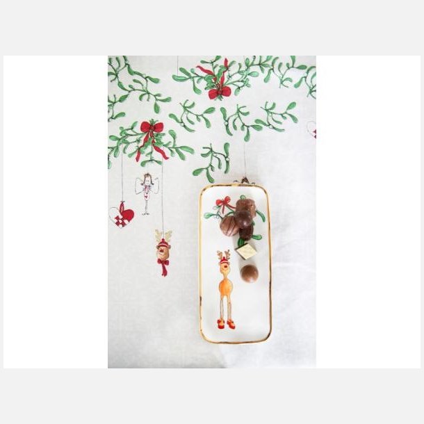 Medusa Copenhagen porcelnsfad til julegodter og smkager