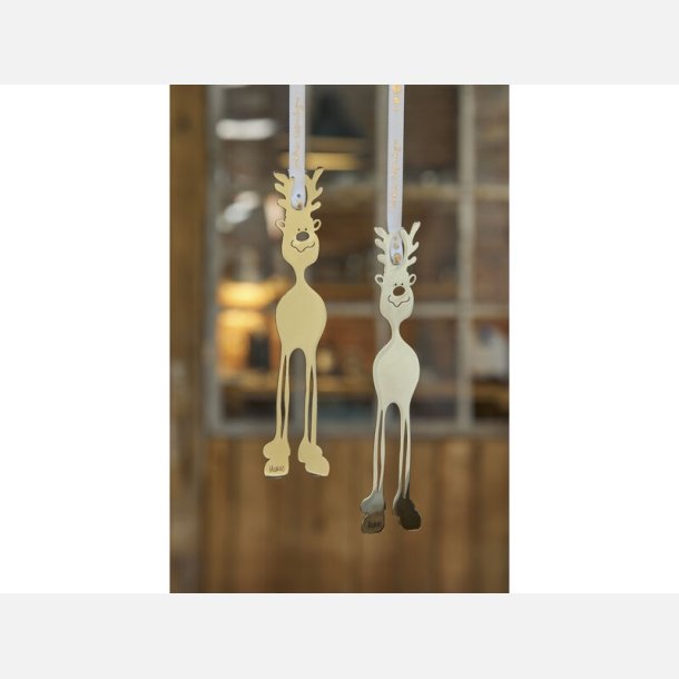 Medusa juleornament Mr. Golden Rudolf, 2 stk.