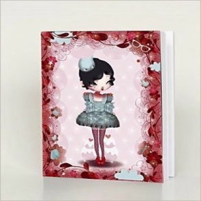 Notesbog m.lak fra La Marelle