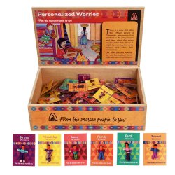 Bekymringsdukke, mini. 6 forskellige  