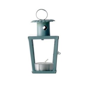 Bloomingville lanterne – lille grn zinklanterne H12 cm
