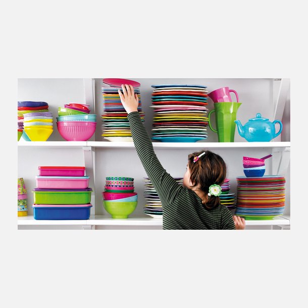 Melaminkrus med stemning og charme – 9 cm hjt