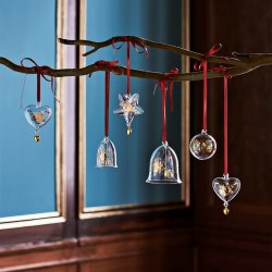 Holmegaard Christmas Julehjerte, julepynt i glas 