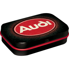 ske med mintpastiller -  AUDI Logo Red Shine