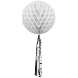 Honeycomb med kvast -  Hvid