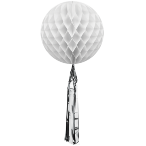 Honeycomb med kvast -  Hvid