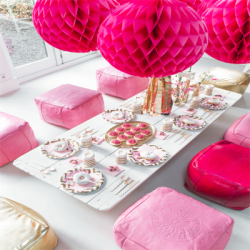 Engangskrus Hvid/Gold