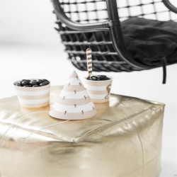 Honeycomb med kvast -  Sort