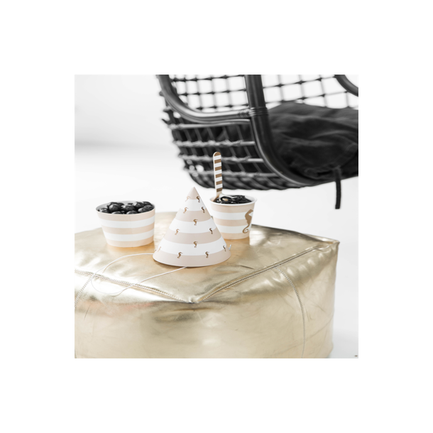 Honeycomb med kvast -  Sort