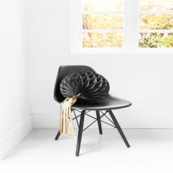 Honeycomb St med 2 bolde - Sort